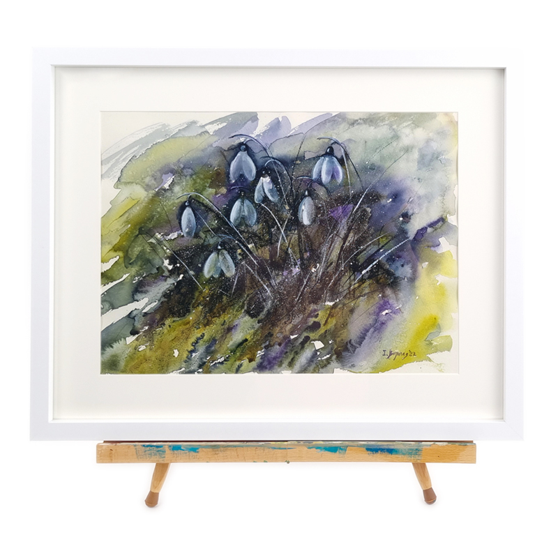 An overall image of 'Snowdrops'
