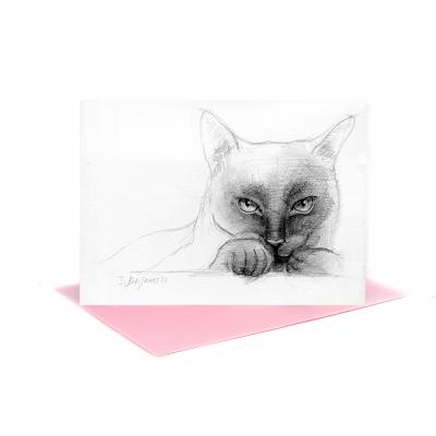 An image of 'Cat in pencil 2'